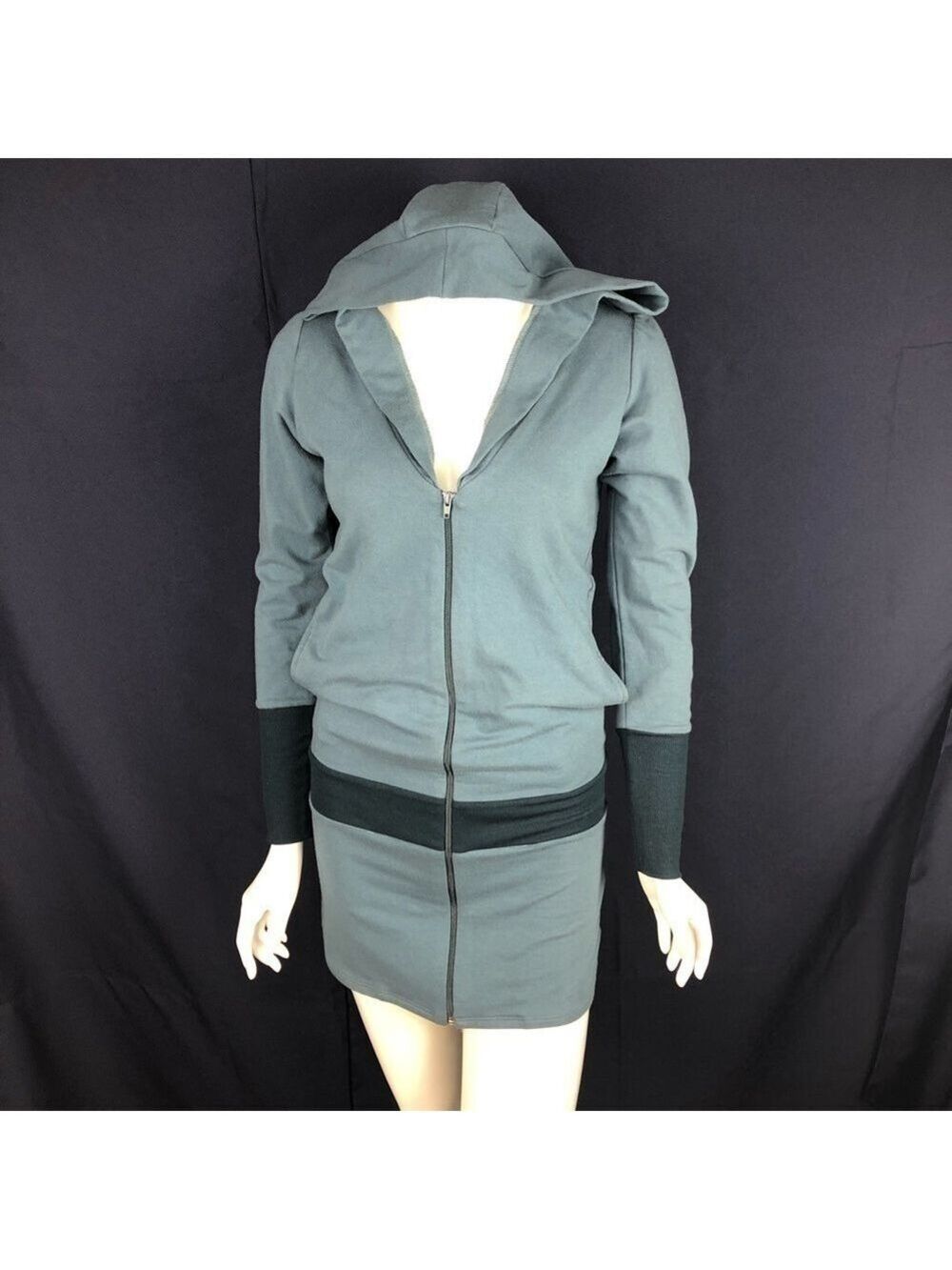 NEW-LURE high fashion keepsake hood/Pockets dress
